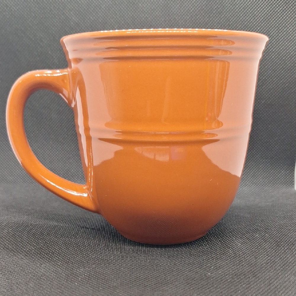 Mainstays Warm Orangish / Brown Ceramic Mug
